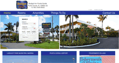Desktop Screenshot of budgetpuntagorda.com